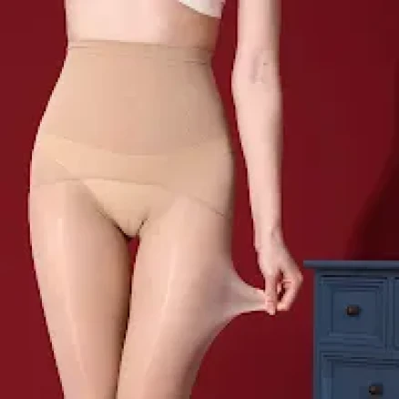 Winter High Waist Thermal Tights Women Fleece Lined Thick Leggings Sexy Breathable Warm Crotchless One-Piece Pantyhose/Tights