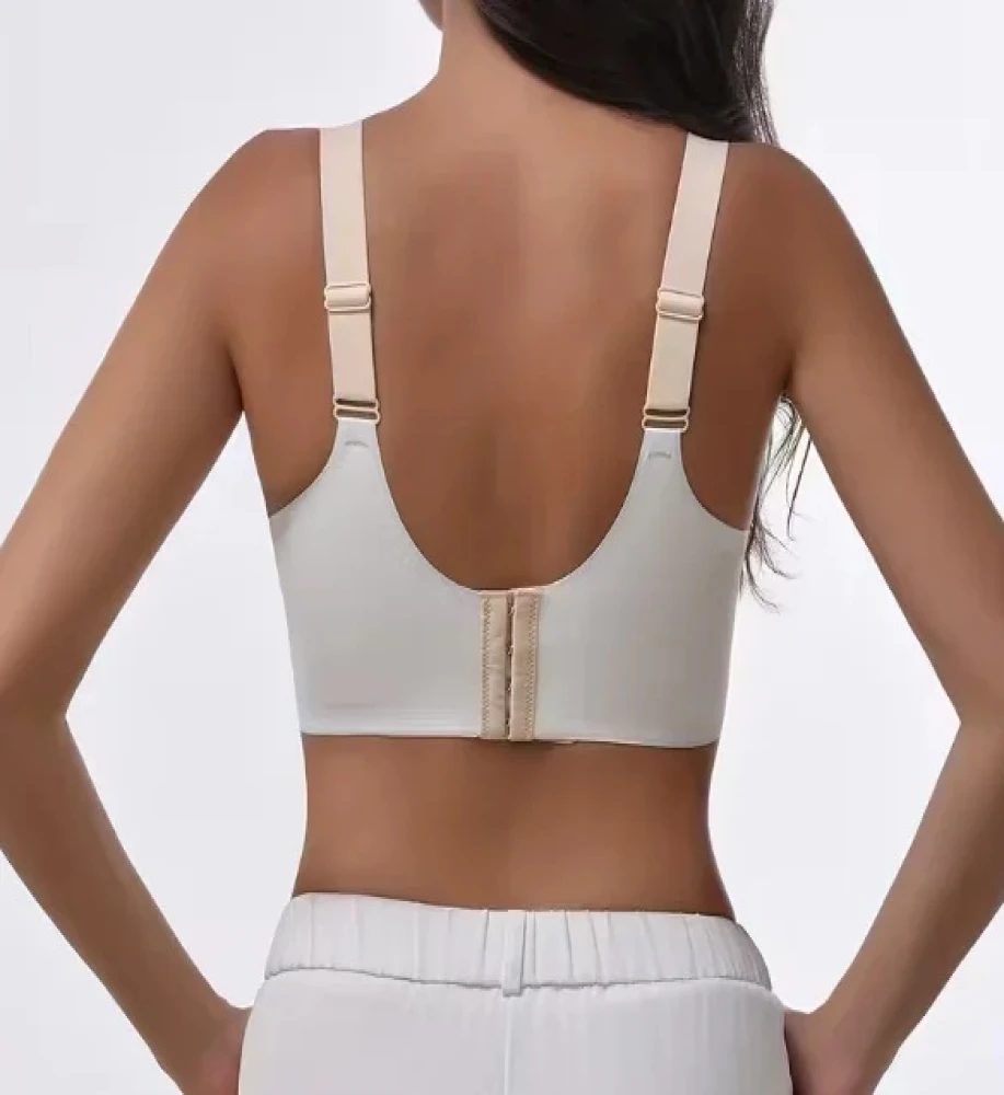 Korean bra Comfortable seamless push-up bras for women, angel wing set, trendy soft and breathable underwear, wire-free lingerie, plus sizes